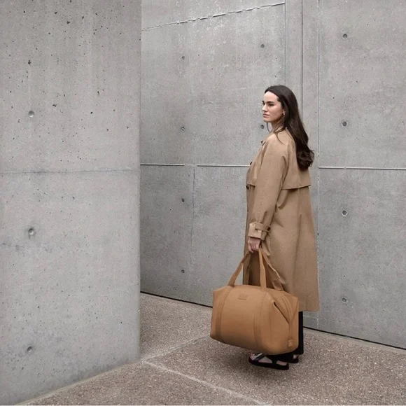 Dagne Dover Landon Carryall Extra Large Duffel Bag in Onyx Air Mesh - Picture 14 of 16